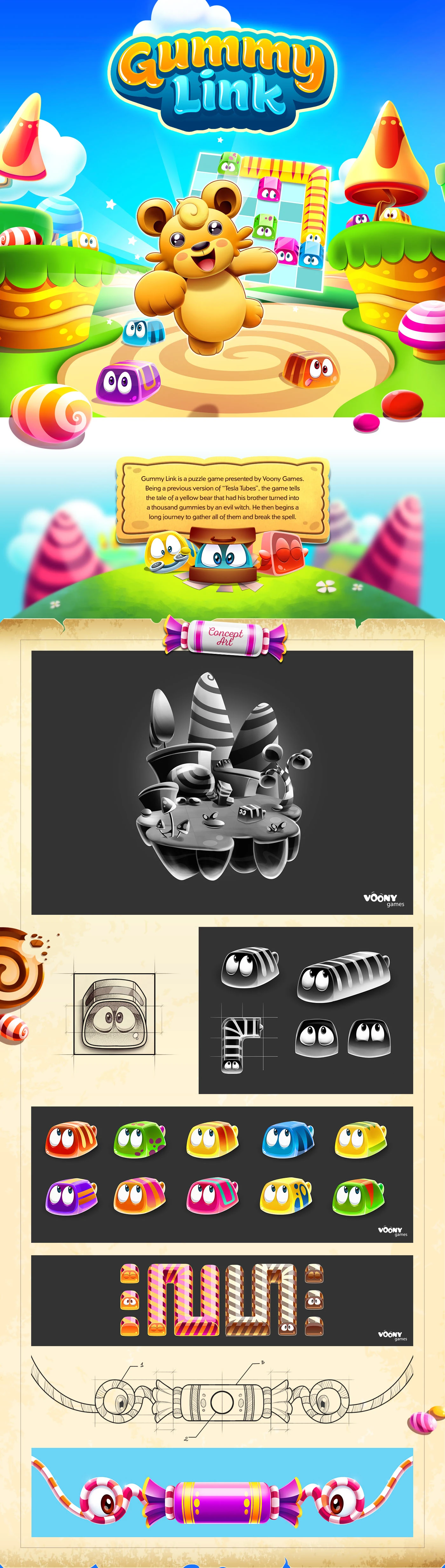 Gummy Concept Art